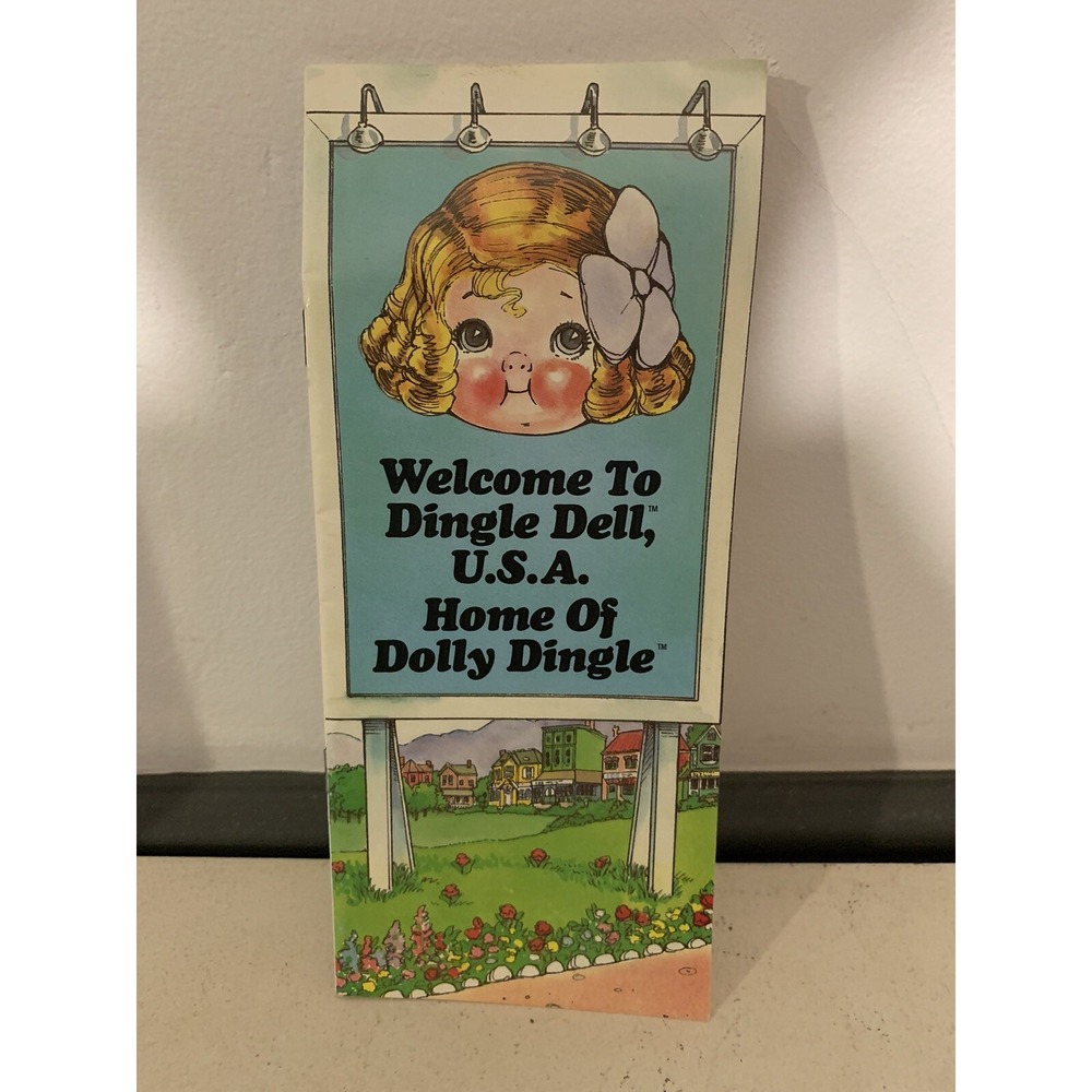 1984 Dolly Dingle Dolls Ad Pamphlet By Grace G Drayton House Of Global Art RARE!